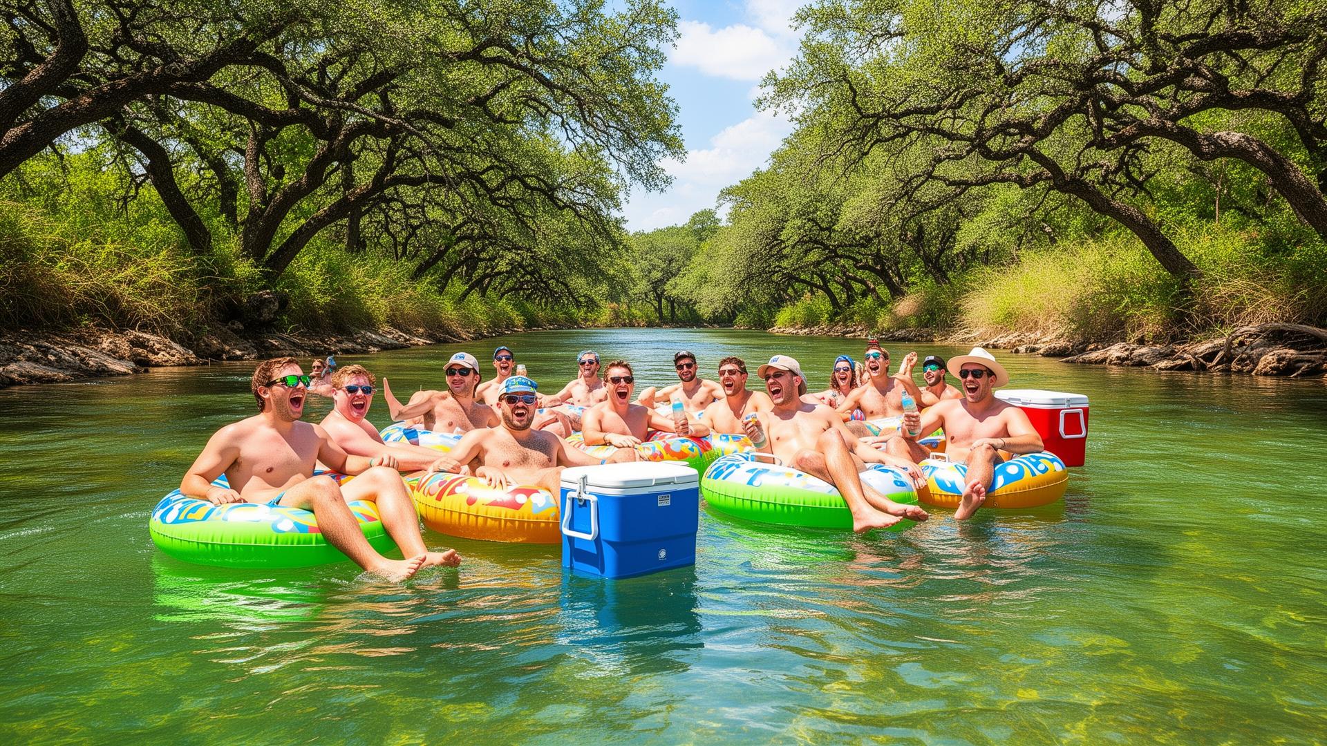 Bachelor Party Float Trips: The Best Austin Bachelor Party Idea