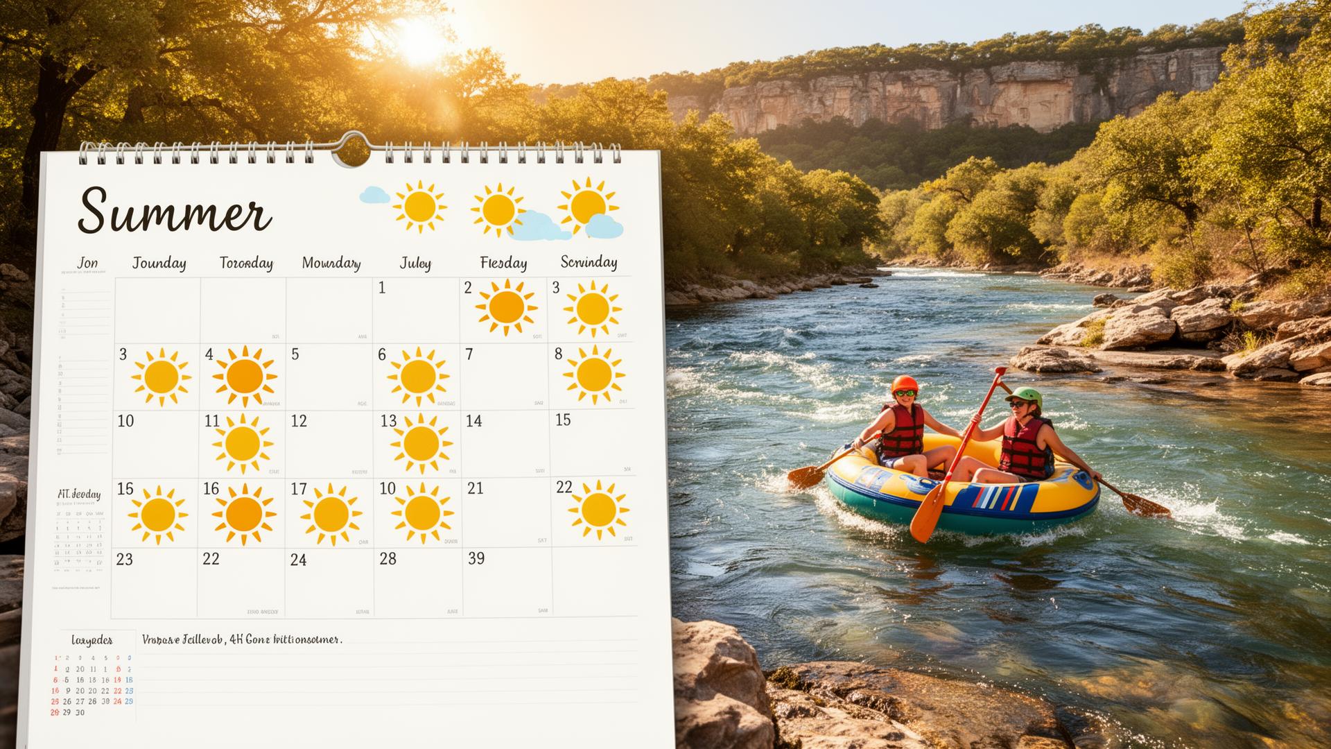 Best Time to Go Tubing in Austin: Month by Month