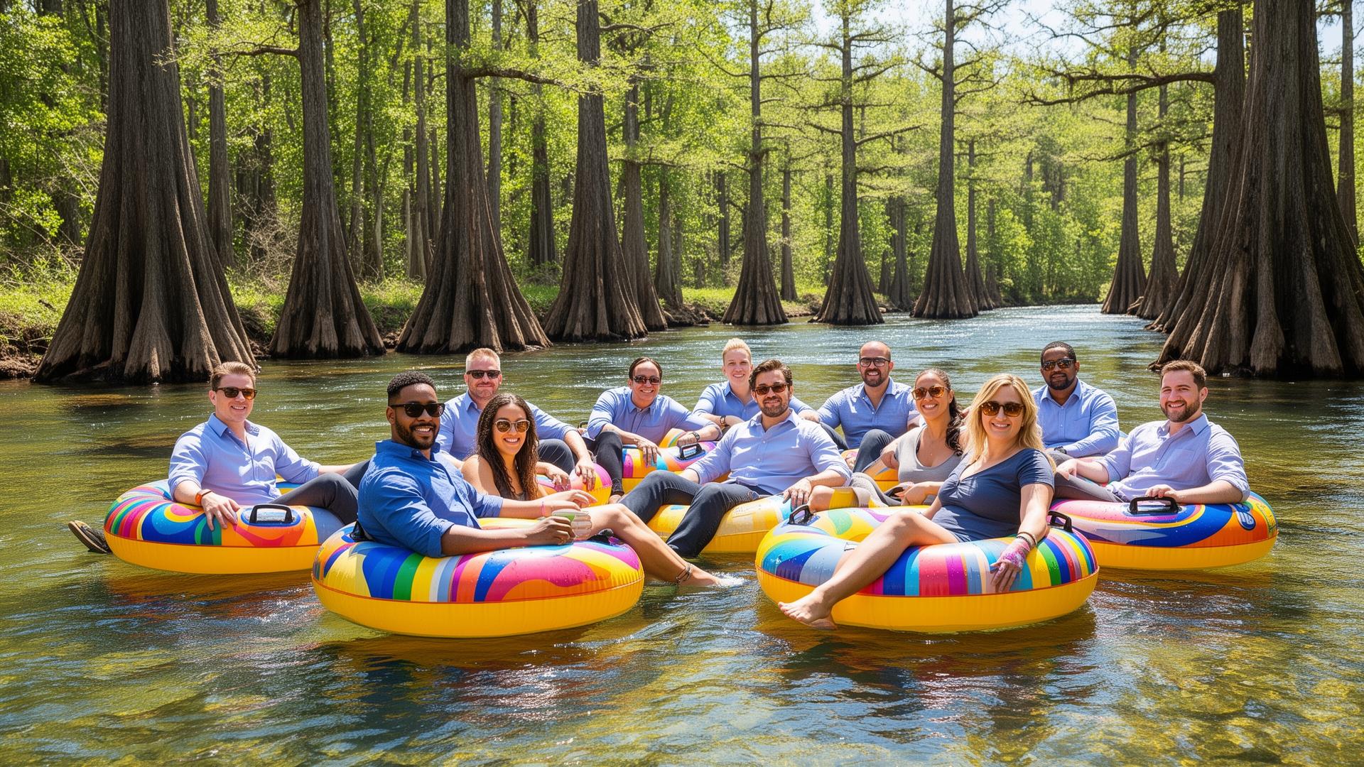 Corporate Team Outings: Team Building on the River