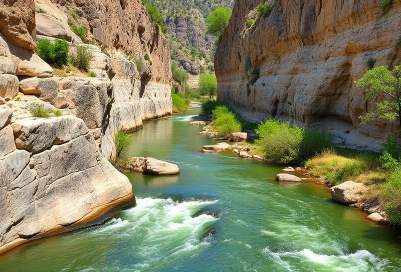Guadalupe River tubing near Austin, Texas